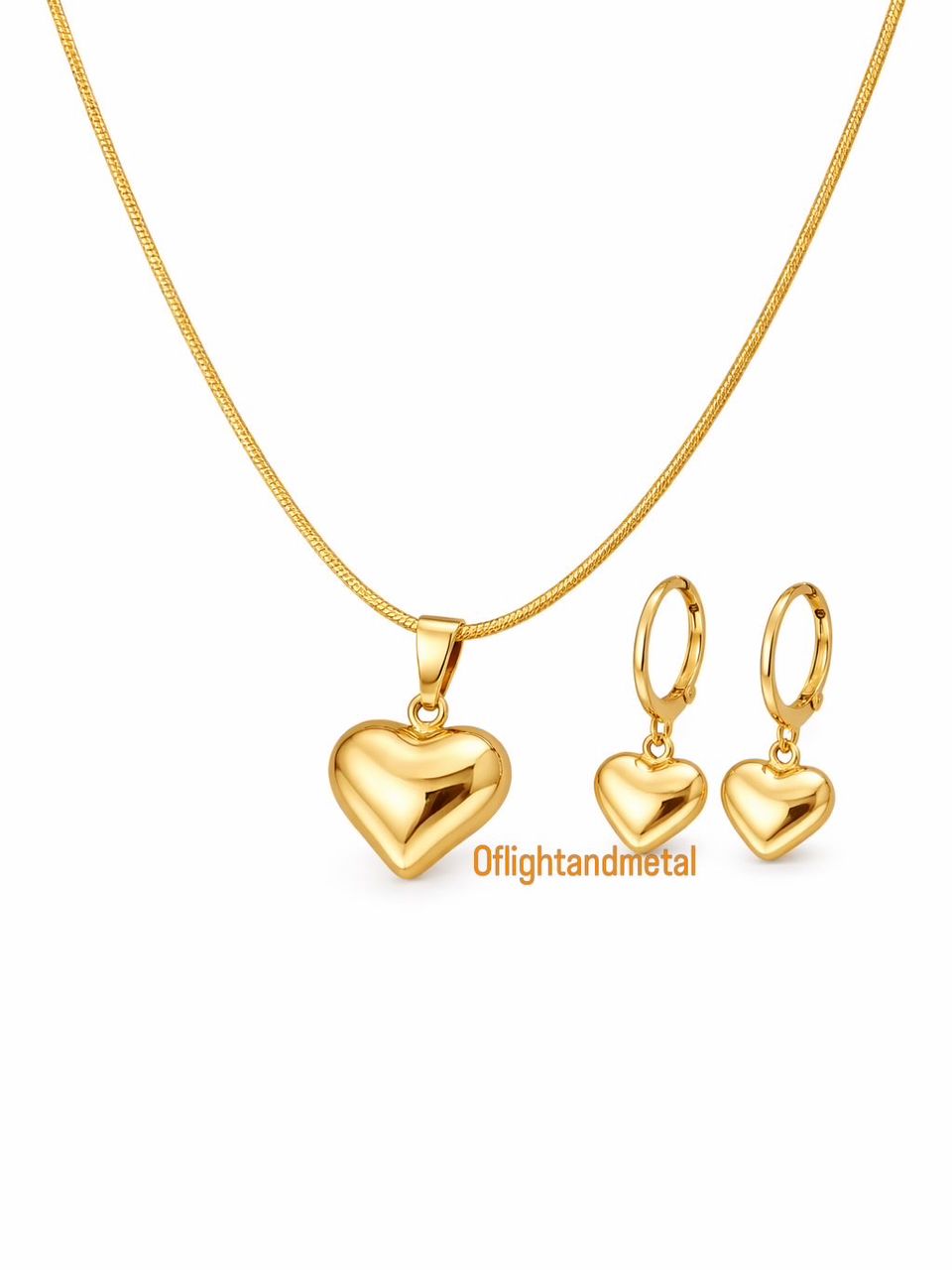 NOVA STAINLESS STEEL HEART SET