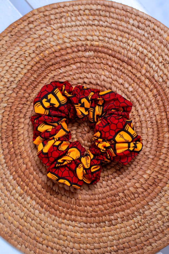 The Blend Raphal ankara scrunchies