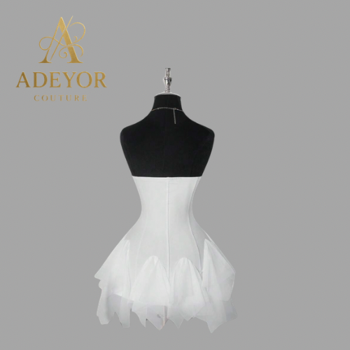 Elegant corset mini dress