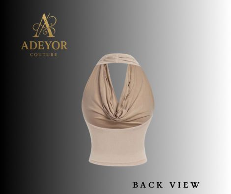 Luxe Drape Halter Top