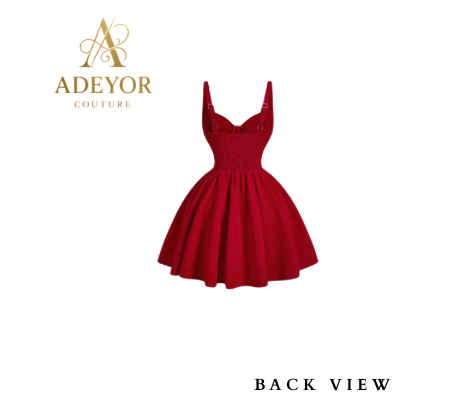 Ruby Royale Flare Dress